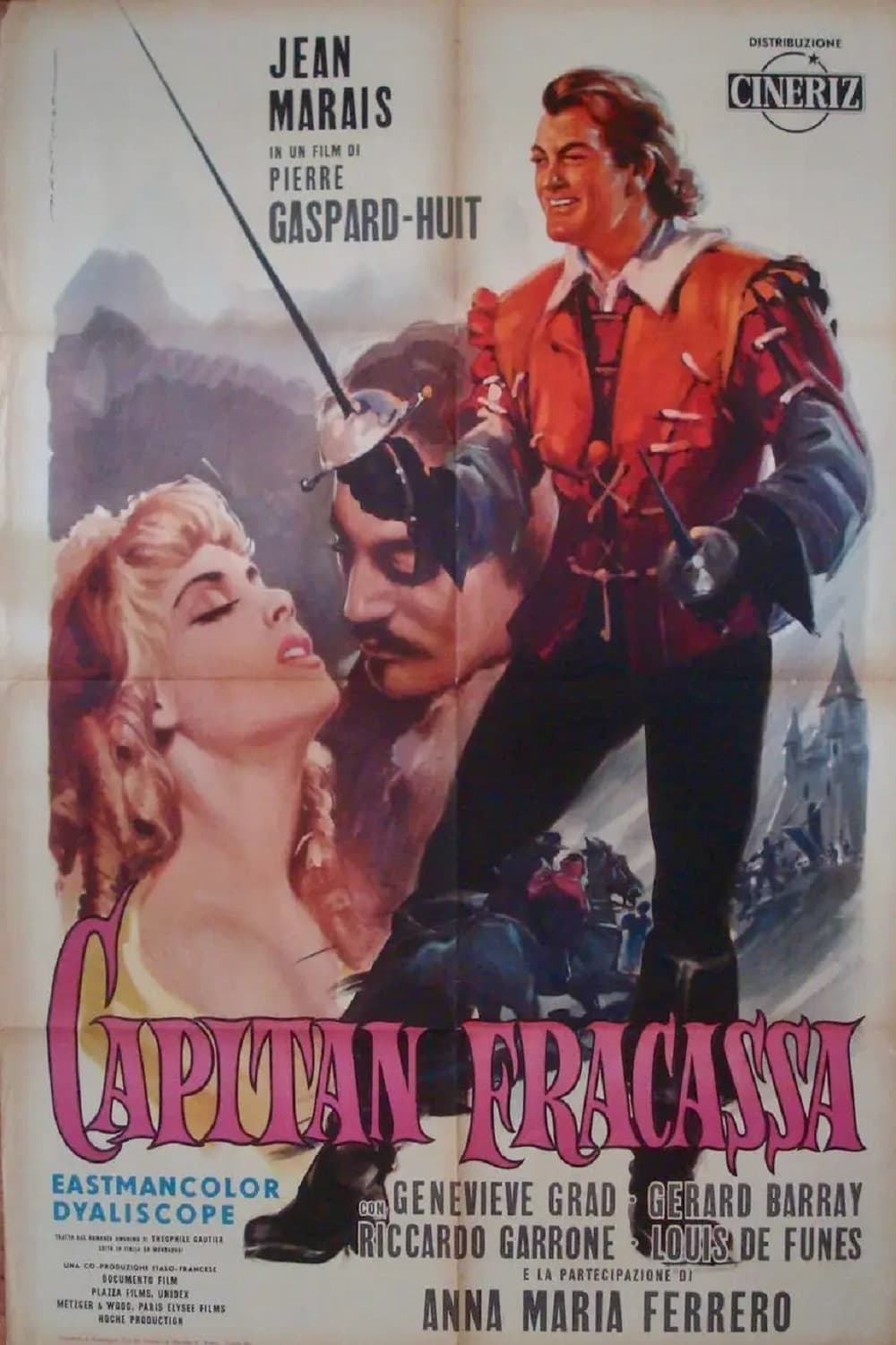 Постер Le Capitaine Fracasse